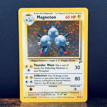 Pokémon Card - Magneton Holo 9 – Pokémon