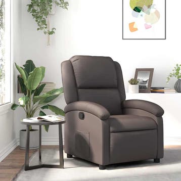 Fauteuil Leer: -35% Retour deal! Weg is weg, Verzenden, Zo goed als nieuw, 50 tot 75 cm, Leer