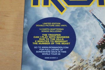 Iron Maiden - Somewhere Back In Time - The Best Of:, Nieuw in verpakking