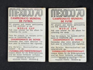 1970 Panini Mexico 70 World Cup, - Brasil: Jairzinho &, Nieuw