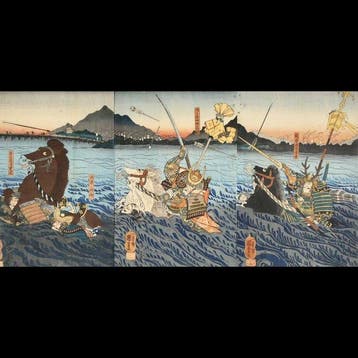 Utagawa Kuniyoshi /  (1797–1861) De Race naar de