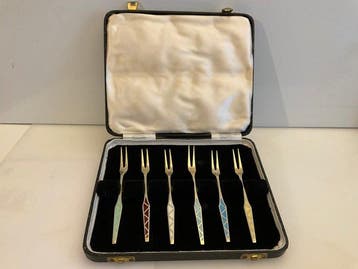 Ela Egon Lauridsen - Vork (6) - Denemarken sterlingzilver