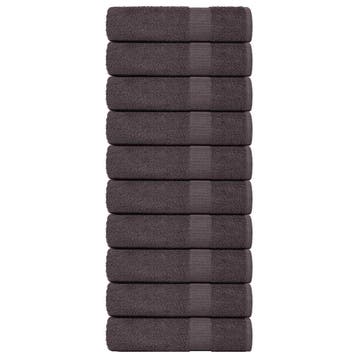 vidaXL Badhanddoeken FROGN 10 st 100x150 cm 360 g/m², Verzenden, Nieuw