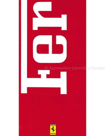 1994 FERRARI PROGRAMMA BROCHURE 898/94, Nieuw