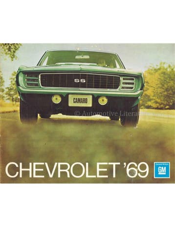 1969 CHEVROLET PROGRAMMA BROCHURE NEDERLANDS, Nieuw