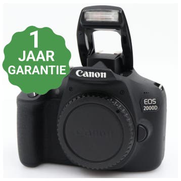 10% korting | Canon EOS 2000D body | Tweedehands, Verzenden, Zo goed als nieuw, Canon