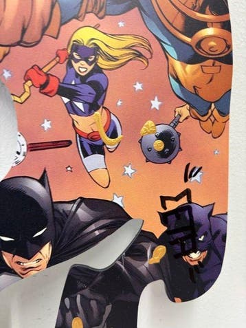 Meta Pop (1990) - Super Heroes I, from: The Comic in shape