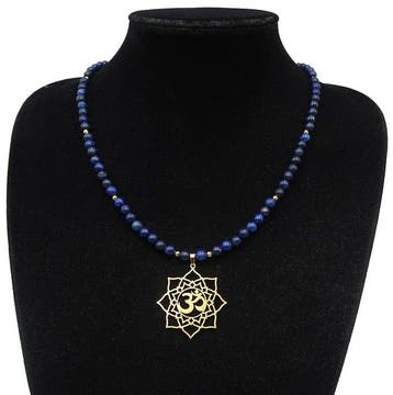 Beschermingshalsketting - Boeddha-bloem (Lotus) -