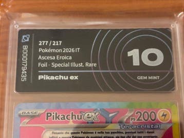 Pokémon - 1 Carte scellée - Pikachu 277/217 - Scarlet &