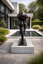 Sculpture, Cycliste contre-la-montre / Time Trial Cyclist –