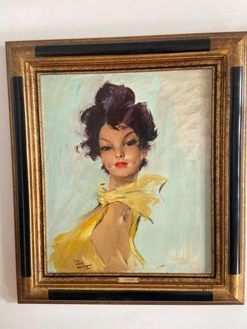 Jean Gabriel Domergue (1889 - 1962) - Harmonie jaune