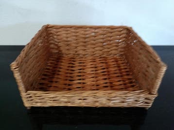 Rieten Broodmand – B42 x D35 x H18 cm