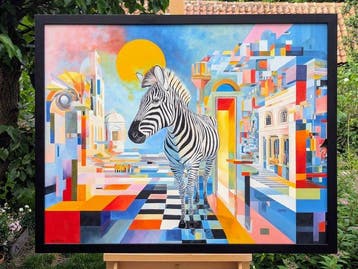Wilhem von Kalisz - Dancing Silences of Joy (Framed, 100%