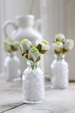 Glas Vaas Fles voor schelpen 10,4x4,8 cm, Nieuw