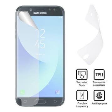 Samsung Galaxy J3 2017 Screen Protector EU Soft TPU Foil, Télécoms, Verzenden