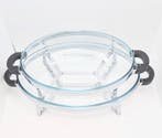 Bodum - Plat de cuisson (2) - Chambord - Chrome, Verre, Antiquités & Art, Antiquités | Ustensiles de cuisine