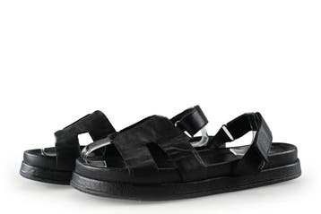 Nelson Slippers in maat 38 Zwart, Slippers, Verzenden, Zwart, Zo goed als nieuw