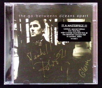 The Go-Betweens - Oceans Apart (CD Autographed by all 4