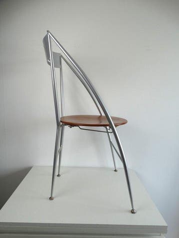 Calligaris - Chaise pliante - Aluminium, Bois - postmoderne