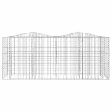 vidaXL Schanskorf gewelfd verhoogd 200x50x100 cm, Tuin en Terras, Verzenden, Nieuw