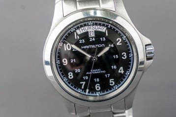 Hamilton - Khaki Field King Automatic - H64455133 - Homme -, Nieuw
