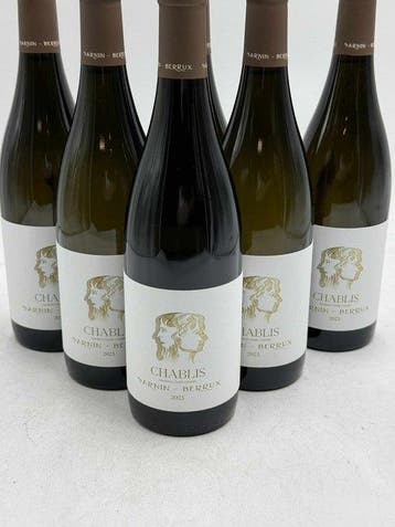 2023 Sarnin Berrux - Chablis - 6 Bouteilles (0,75 L), Collections, Vins