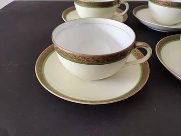 Maruichi - Kop en schotel (12) - Geisha Cup - Biscuit