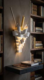 AO_Lightsculptures - Andrea Olivazzo - Wandkandelaar -, Antiquités & Art