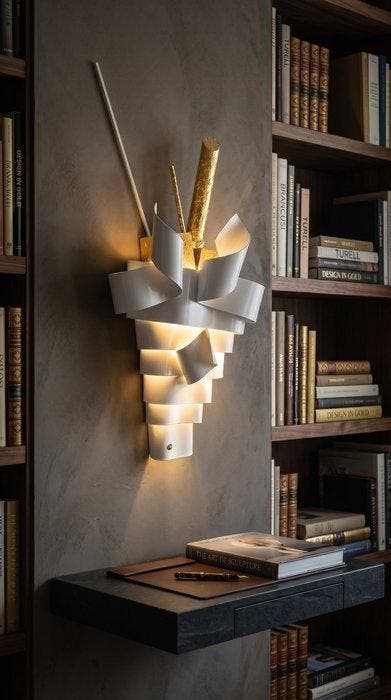 AO_Lightsculptures - Andrea Olivazzo - Wandkandelaar -, Antiquités & Art, Art | Objets design