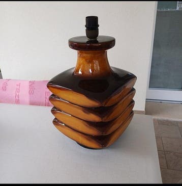 cari zalloni - Lampe montée sur vase - Céramique - Lampe, Antiek en Kunst