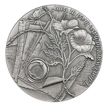 Niue. 5 Dollars 2025 – Anne Frank – 1 oz Silver coin – Ag