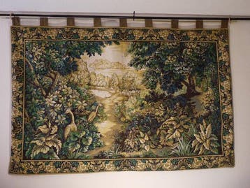 Roga groenten - Wandtapijt - 113 cm - 176 cm - Vlaams, Antiek en Kunst