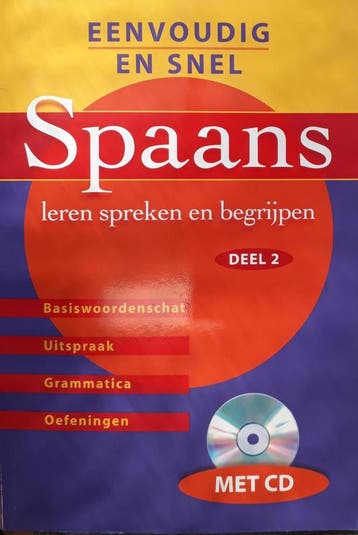 cd spaans leren spreken en begrijpen 2 / eenvoudig en snel, Boeken, Verzenden, Zo goed als nieuw
