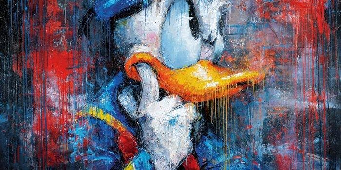 INKognito - Reflective Duck - XXL, Antiek en Kunst, Kunst | Designobjecten