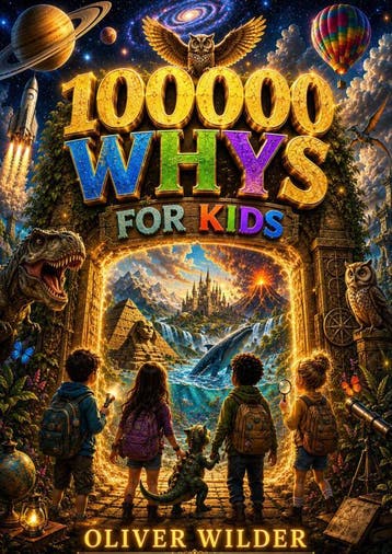 100000 Whys For Kids | Oliver Wilder | Nieuw, Verzenden, Nieuw, Oliver Wilder