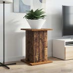 vidaXL Plantenstand Oud hout 30,5 x 30 x 43 cm Bewerkt hout, Tuin en Terras, Verzenden, Nieuw