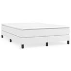 Wit Kunstleer Bedframe 140x200 | Retour Deal 34% Korting, Huis en Inrichting, Verzenden, Wit, 140 cm, 200 cm