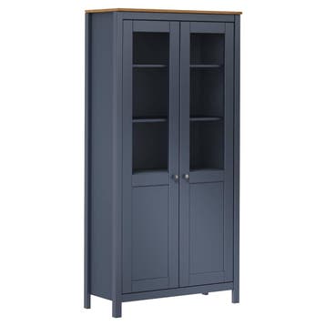 vidaXL Hoge kast Hill 85x37x170,5 cm massief grenenhout, Huis en Inrichting, Verzenden, Nieuw