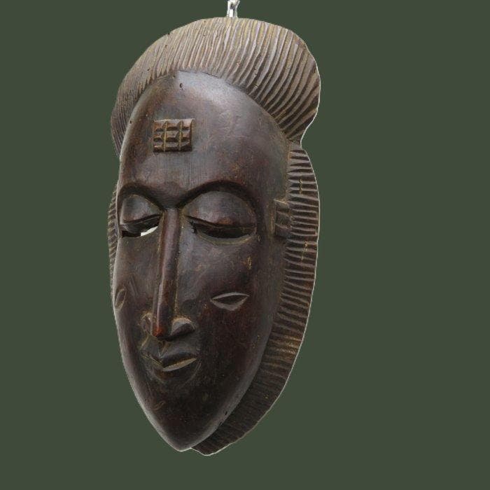 Ceremonieel Masker - Baule - Ivoorkust (Zonder minimumprijs), Antiek en Kunst, Kunst | Niet-Westerse kunst