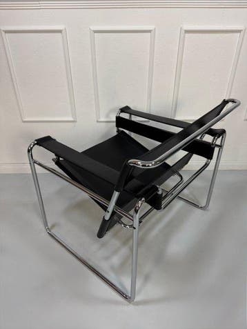 Gavina - Marcel Breuer - Chaise - Chaise Wassily - Cuir, Antiquités & Art