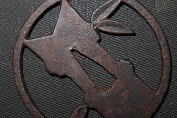 Katana - Smeedijzer - C6-176 Daito Bamboo Sukashi Tsuba -
