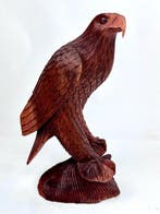 sculptuur, Aquila Reale - 40 cm - Hout