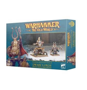 Dwarven Mountain Holds Dwarf Lords with Shieldbearers, Ophalen of Verzenden, Nieuw