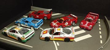 MICRO WORLD for La Mini Miniera - Diorama Ferrari F40 -