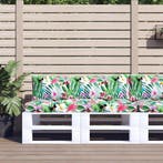 vidaXL Palletkussens 2 st oxford stof meerkleurig, Verzenden, Nieuw