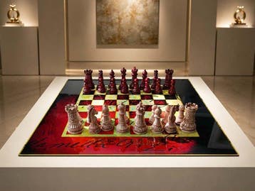 Dominique Kleiner - Hermès – Échiquier dArt Contemporain, Antiquités & Art, Art | Peinture | Moderne