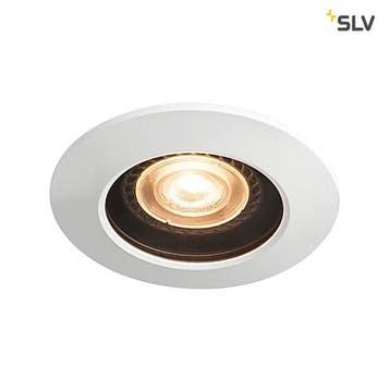 SLV VARU IP65 inbouw spot voor badkamers en buiten wit GU10, Verzenden