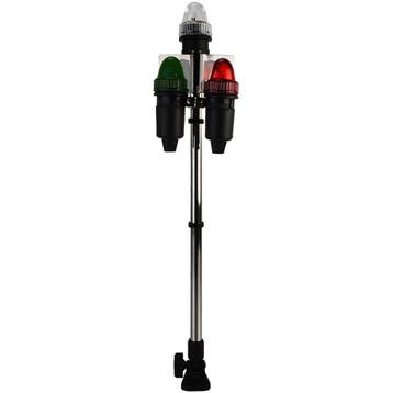 Navigatieverlichting Set 60cm Klapbaar op Batterijen Rvs, Sports nautiques & Bateaux, Instruments de navigation & Électronique maritime