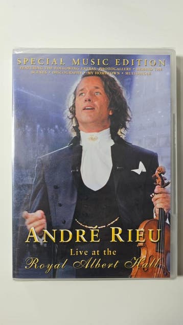 ANDRÉ RIEU LIVE AT THE ROYAL ALBERT HALL (IN SEAL) (DVD), Cd's en Dvd's, Gebruikt