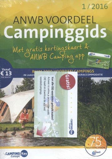 campinggids - ANWB, Verzenden, Nieuw